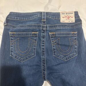 True Religion High Rise Super Skinny Women’s Blue Jeans